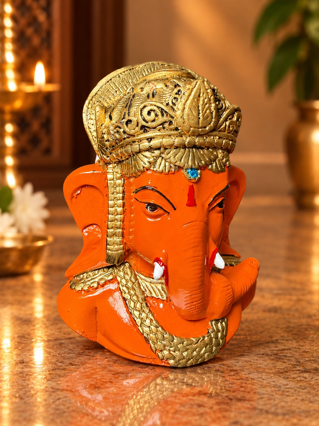 Aarambh Ganesha three-quarter view