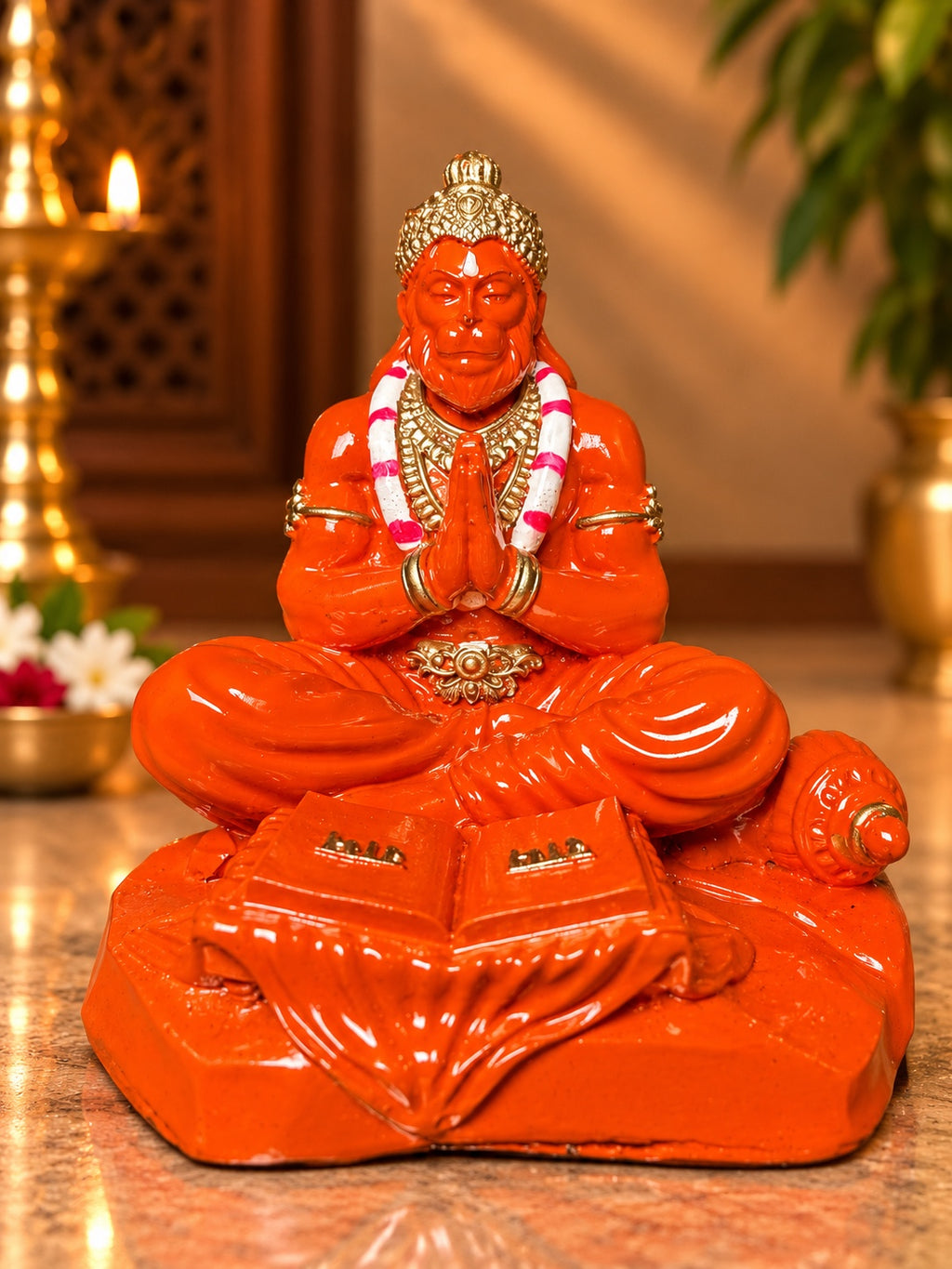 Bhakti Veer Hanuman Cosmic Orange front view