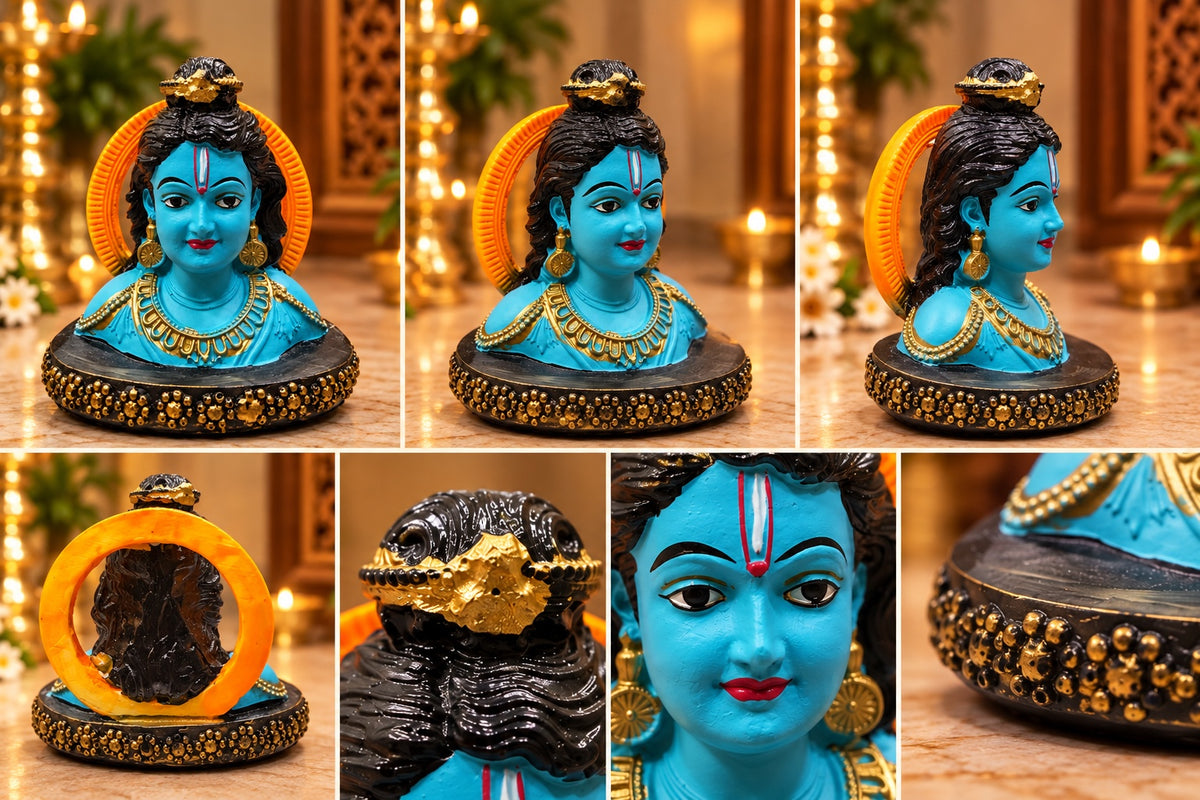 Bal Raghav Surreal Blue side view