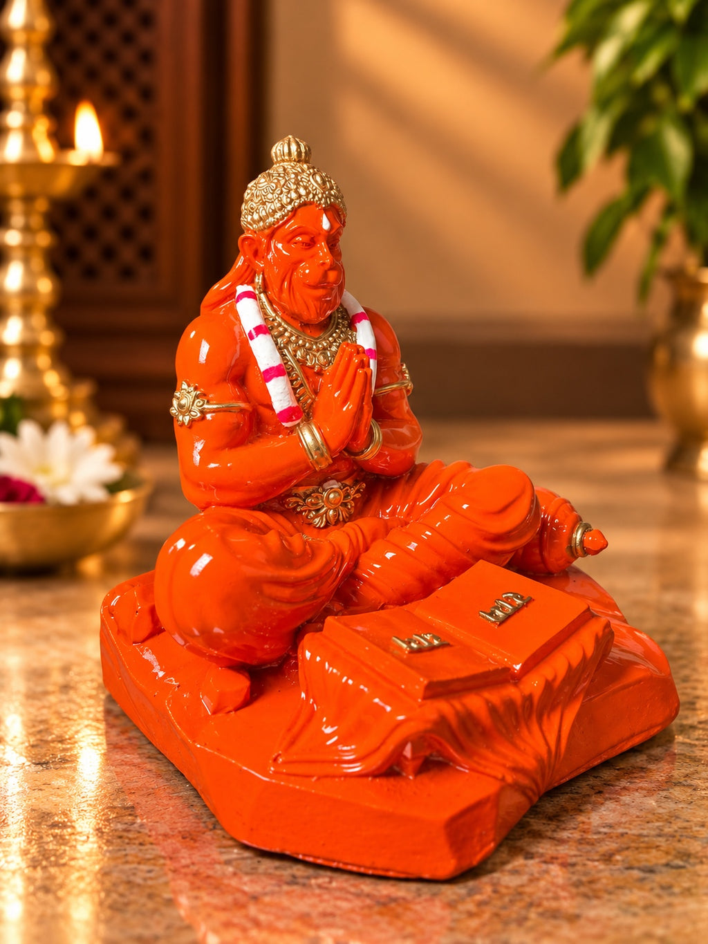 Bhakti Veer Hanuman Cosmic Orange side view