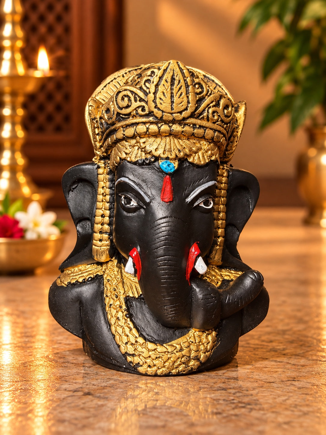 Aarambh Ganesha Eternal Black front view