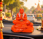 Bhakti Veer Hanuman Cosmic Orange car dashboard lifestyle