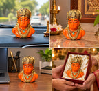 Dhyana Veer Hanuman Cosmic Orange gifting view