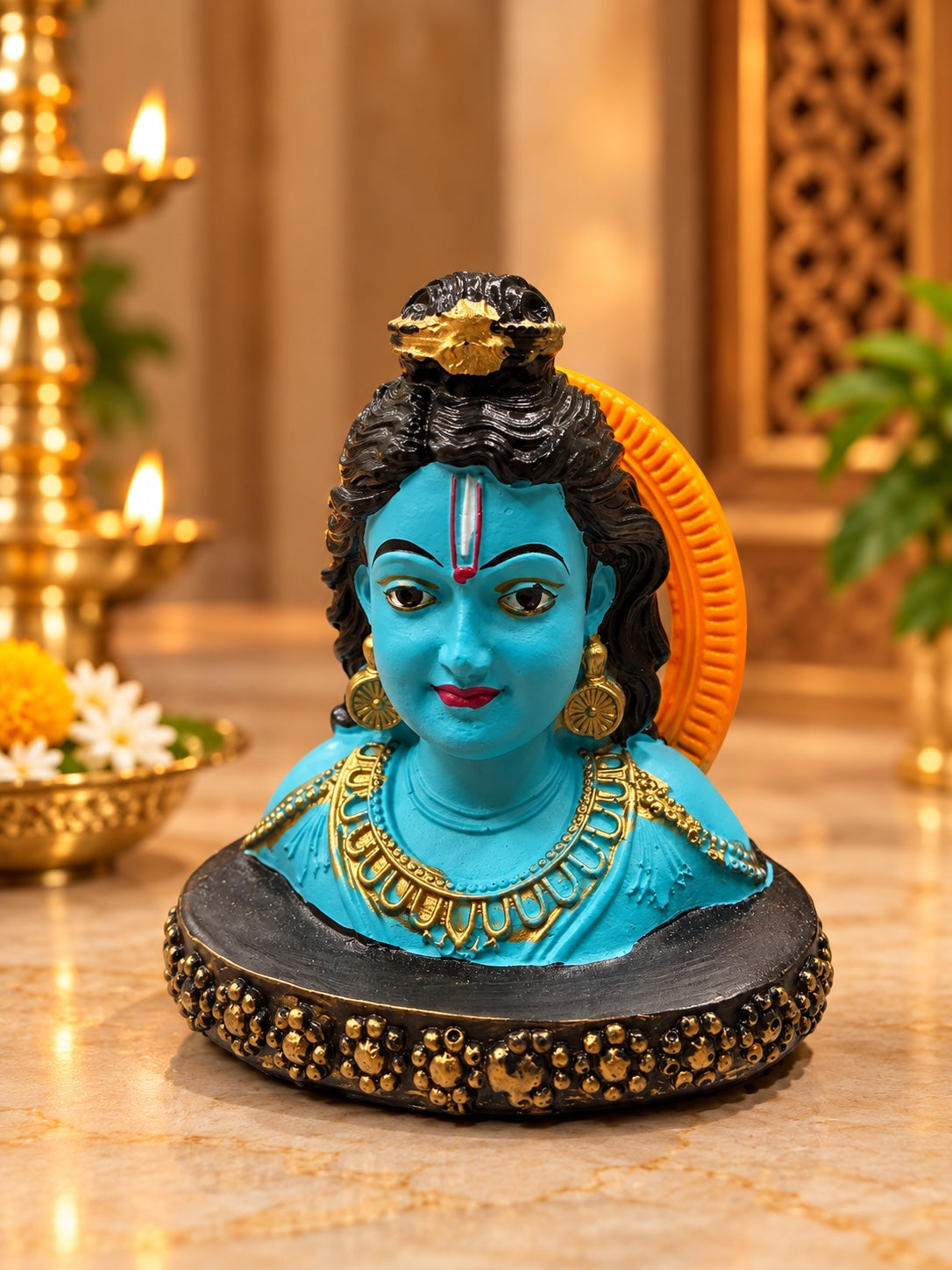 Bal Raghav Surreal Blue alternate front view