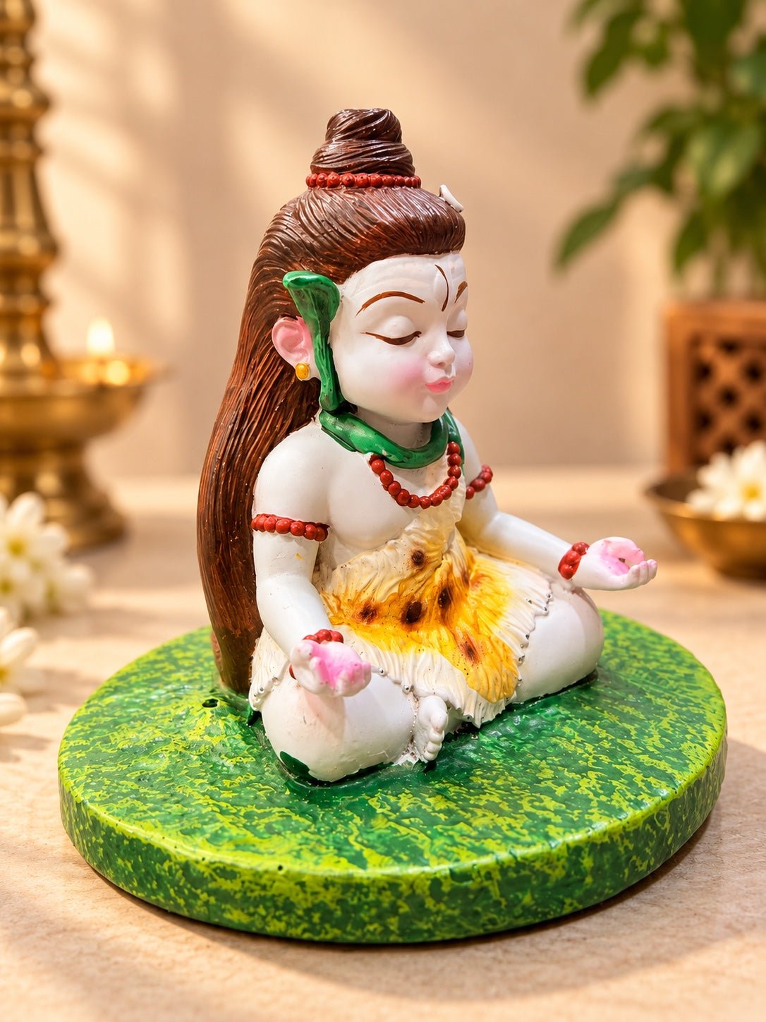 Baal Shiva Meditating Idol - Ishvara Art