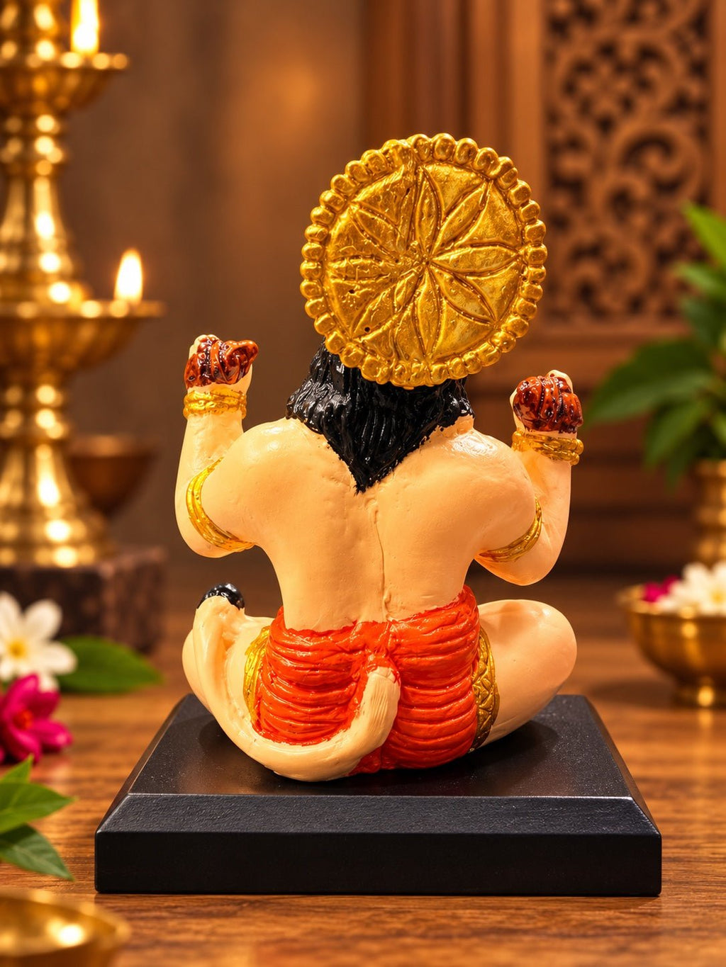 Balaji Hanuman Idol | Strength & Protection - Ishvara Art