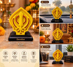 Khanda Ik Onkar | Symbol of Courage - Ishvara Art