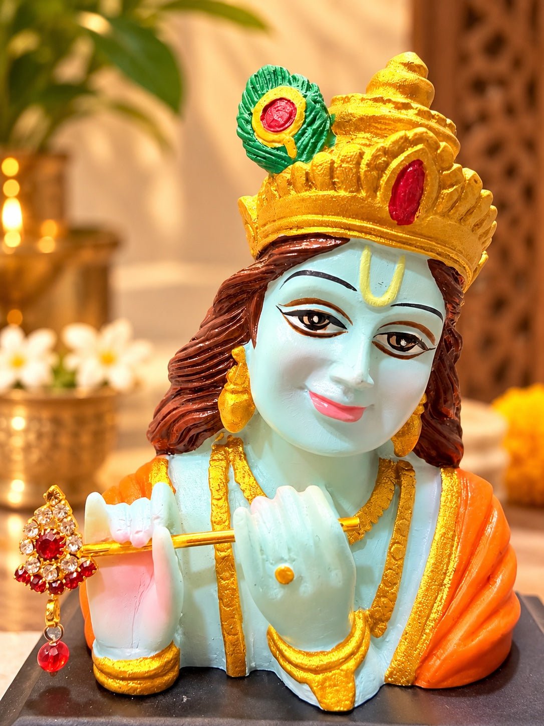 Krishna Shyam Idol | Love and Devotion - Ishvara Art