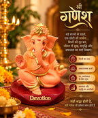 Laddu Ganesha Idol | Abundance & Prosperity - Ishvara Art
