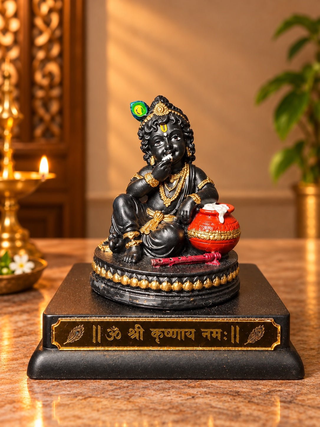 Makhan Manohar Krishna | Presence of Joy - Ishvara Art