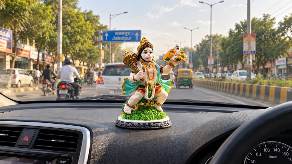 Parvat Hanuman - Divine Spiritual Idol - Ishvara Art