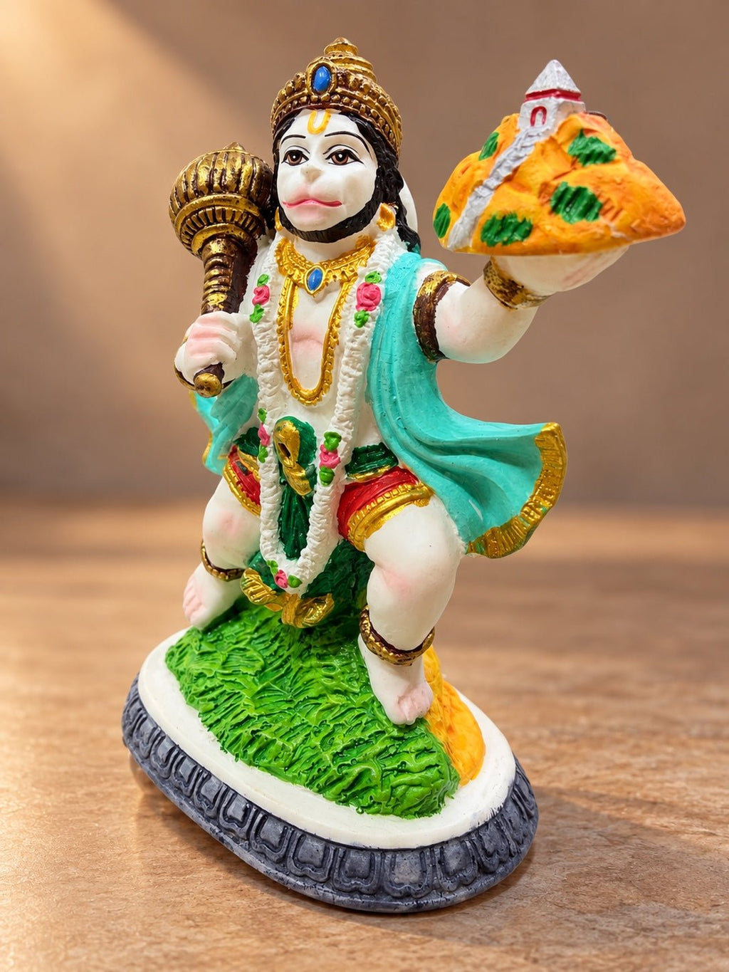 Parvat Hanuman - Divine Spiritual Idol - Ishvara Art