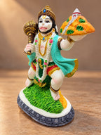 Parvat Hanuman - Divine Spiritual Idol - Ishvara Art