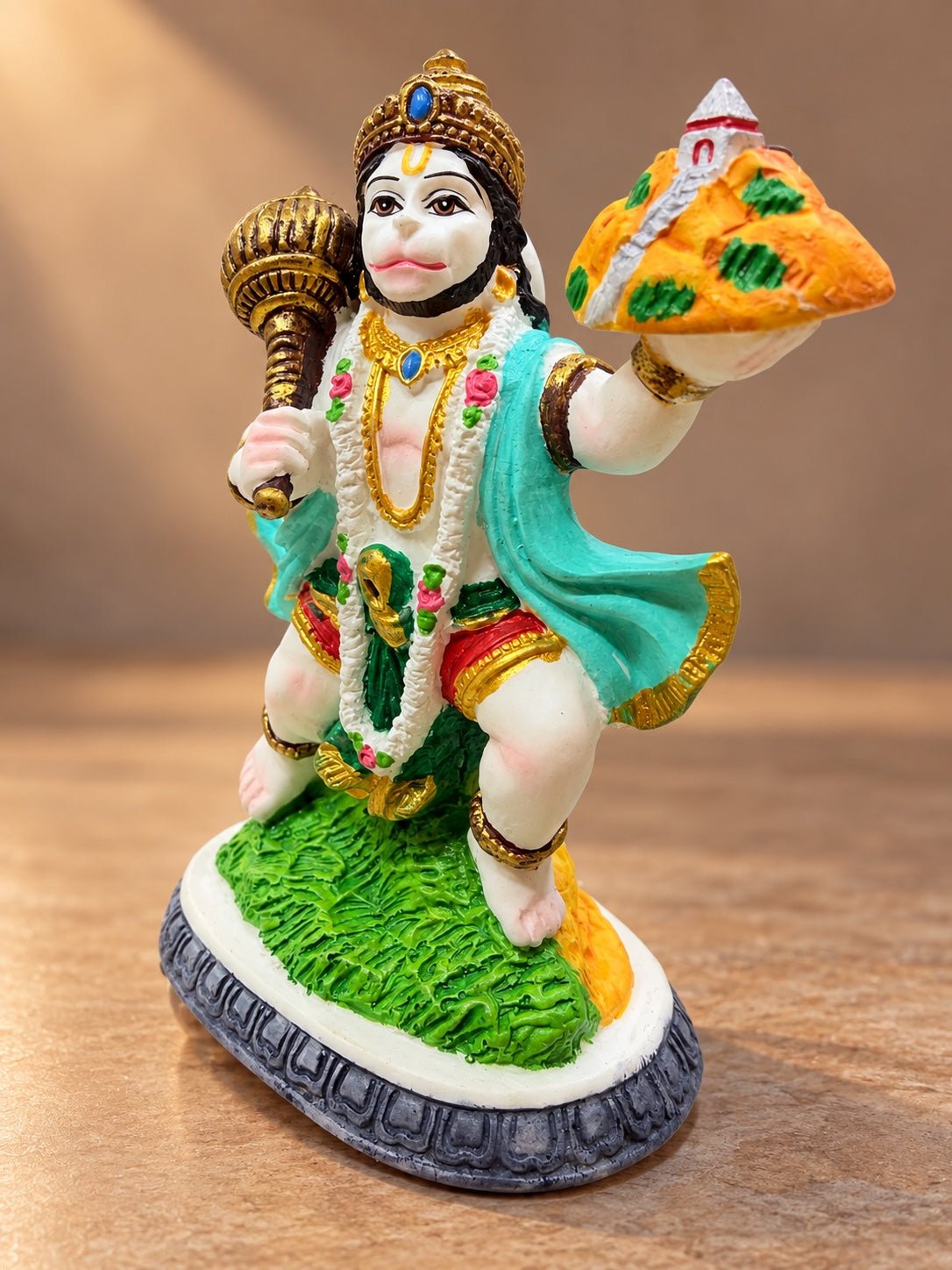 Parvat Hanuman - Divine Spiritual Idol - Ishvara Art