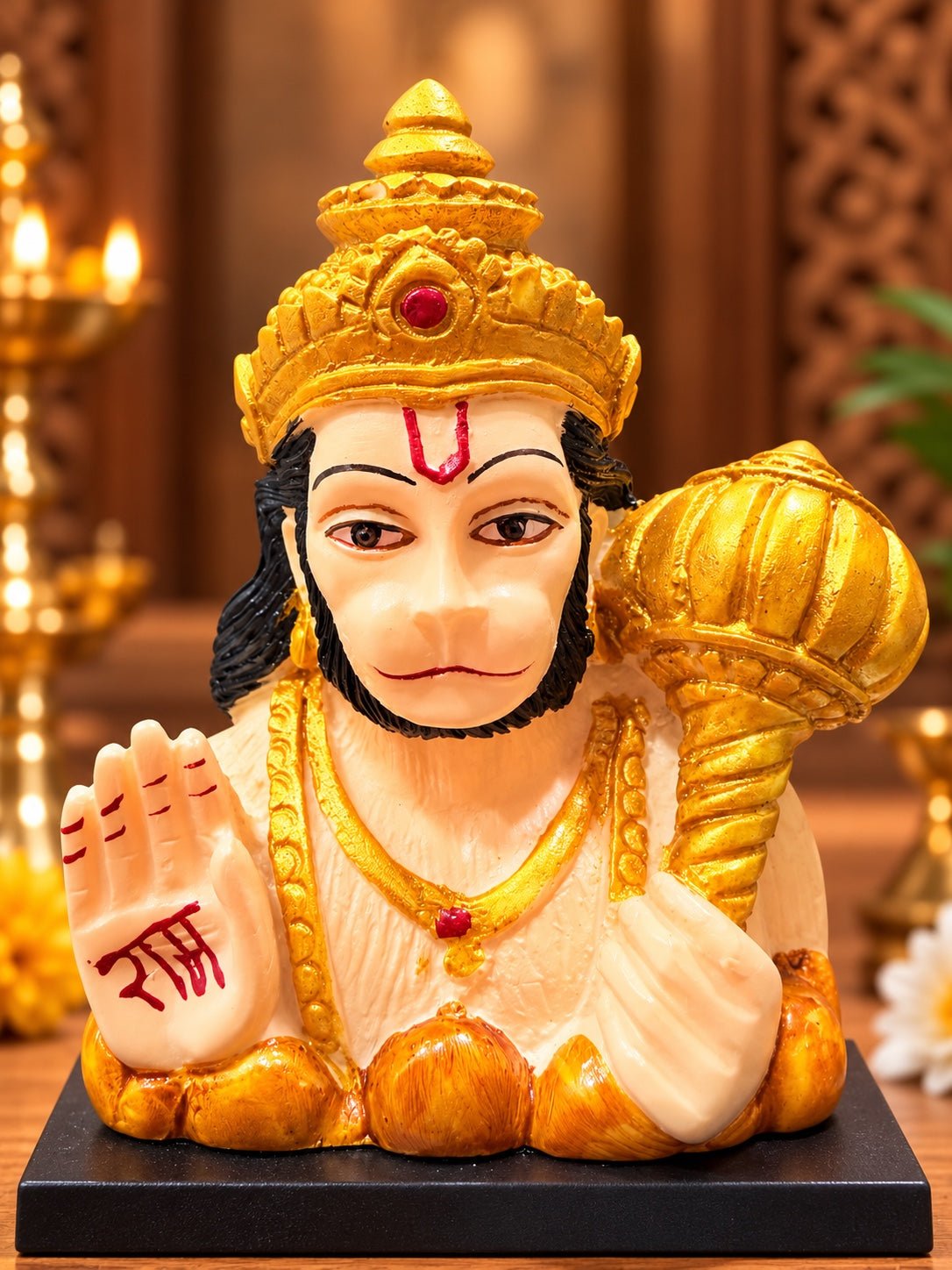 Ramdoot Hanuman Idol | - Ishvara Art