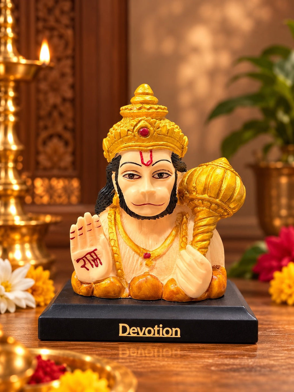 Ramdoot Hanuman Idol | - Ishvara Art