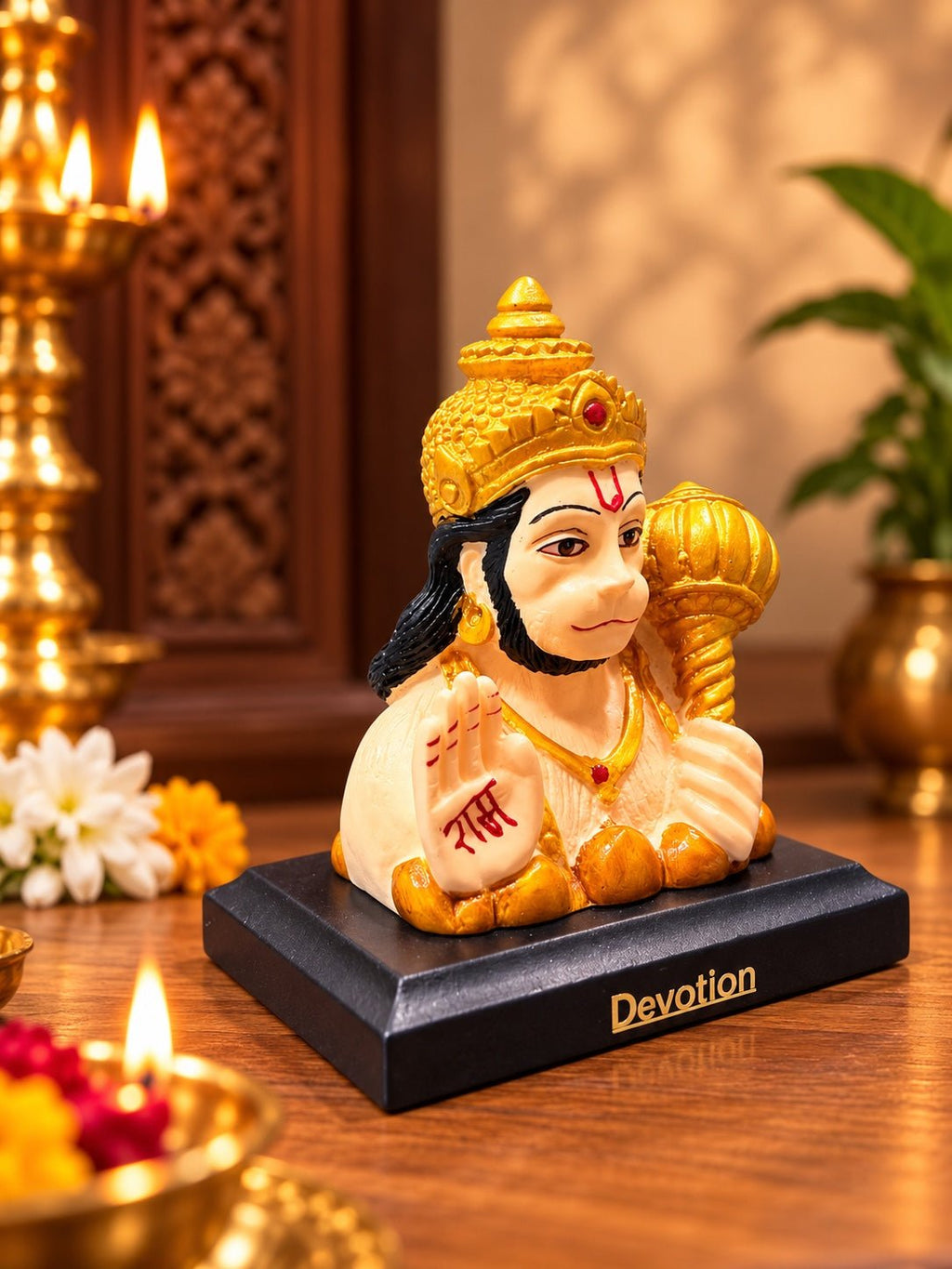 Ramdoot Hanuman Idol | - Ishvara Art