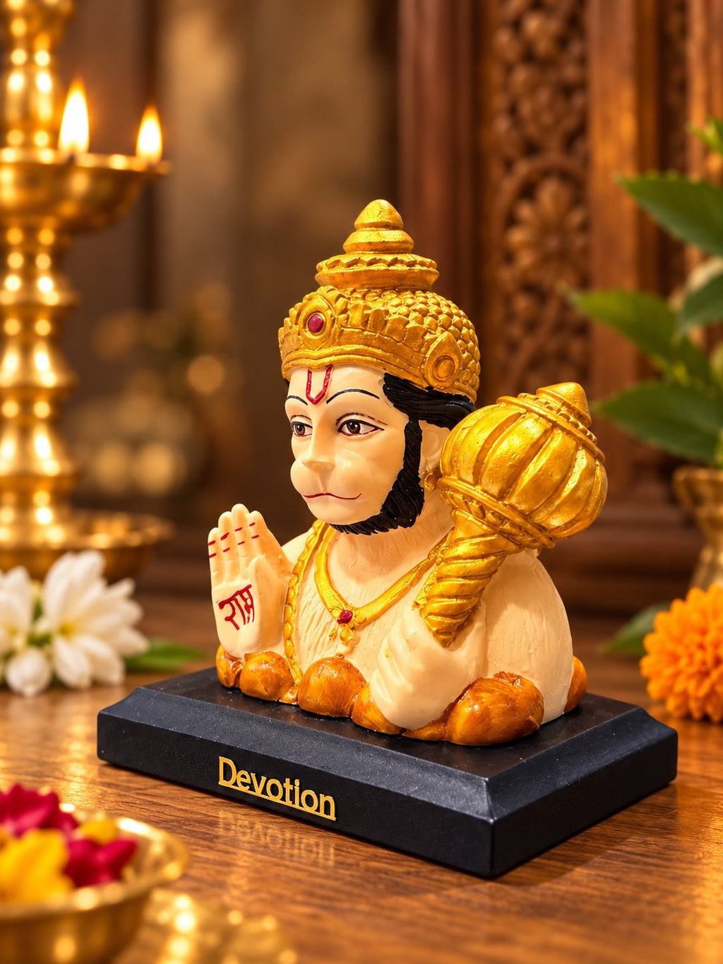 Ramdoot Hanuman Idol | - Ishvara Art