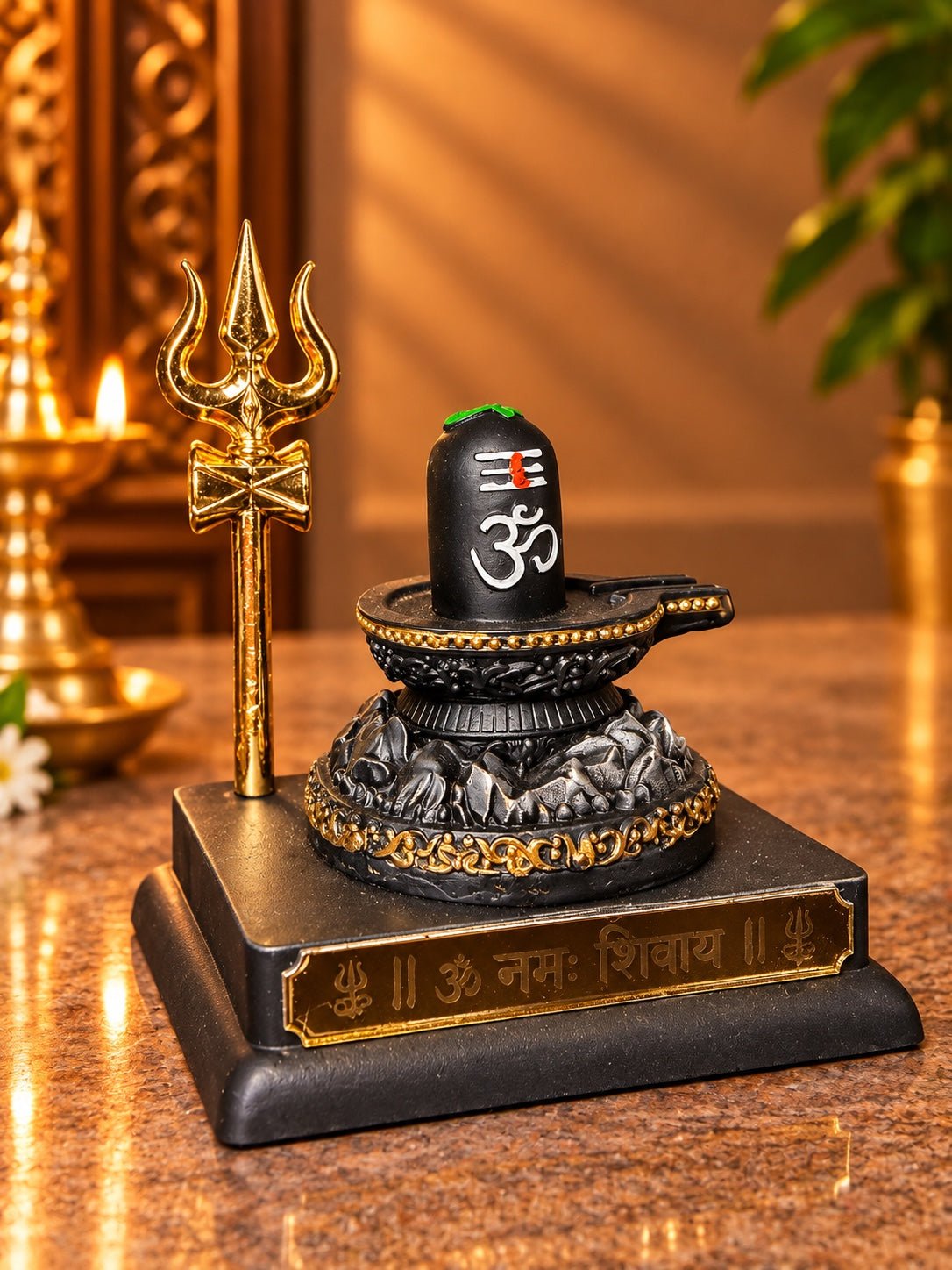 Rudra Shambhu Shivling | Stillness of Shiva - Ishvara Art