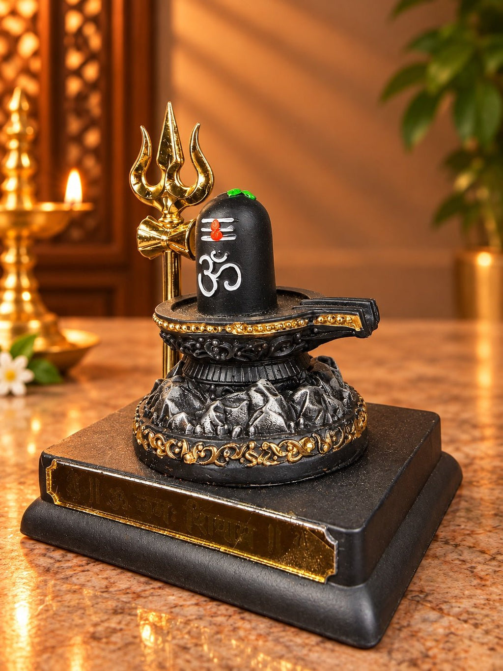 Rudra Shambhu Shivling | Stillness of Shiva - Ishvara Art