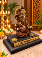 Suvarna Vighnaharta Ganesh | Prosperity & Abundance - Ishvara Art
