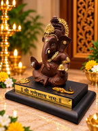 Suvarna Vighnaharta Ganesh | Prosperity & Abundance - Ishvara Art